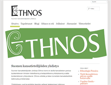 Tablet Screenshot of ethnosry.org